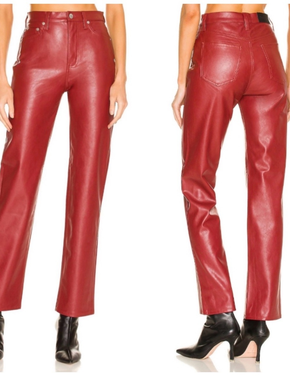 Cassie Super High Rise Straight-Leg Pants LIKE NEW - Sold out on Revolve!
